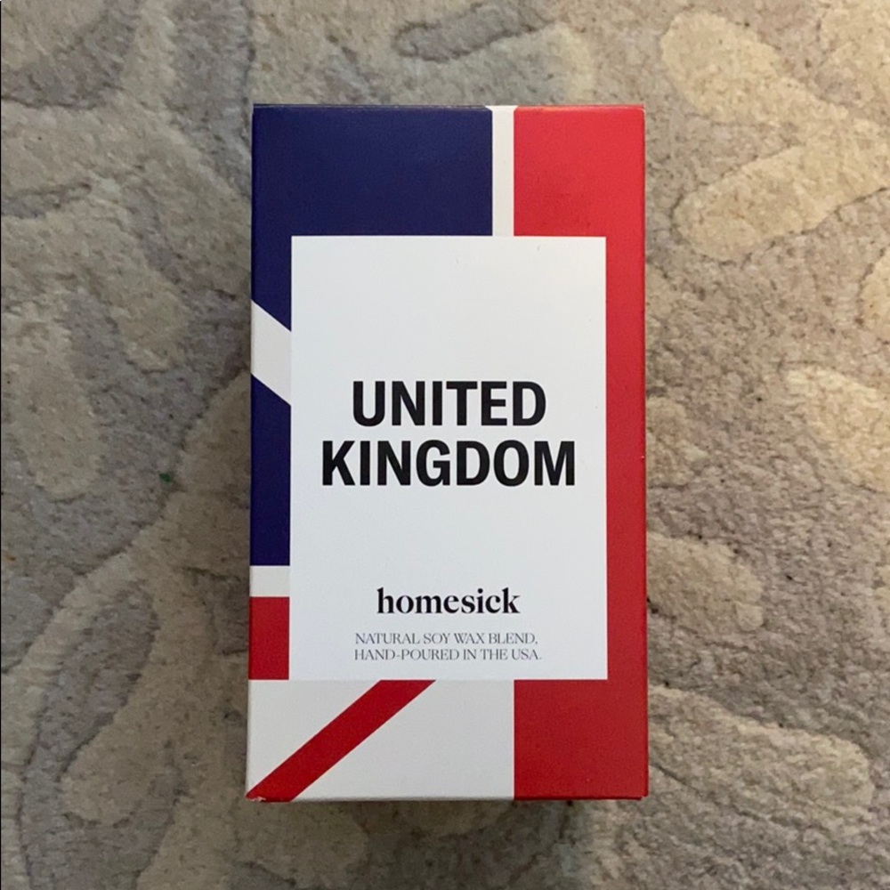 Homesick United Kingdom candle